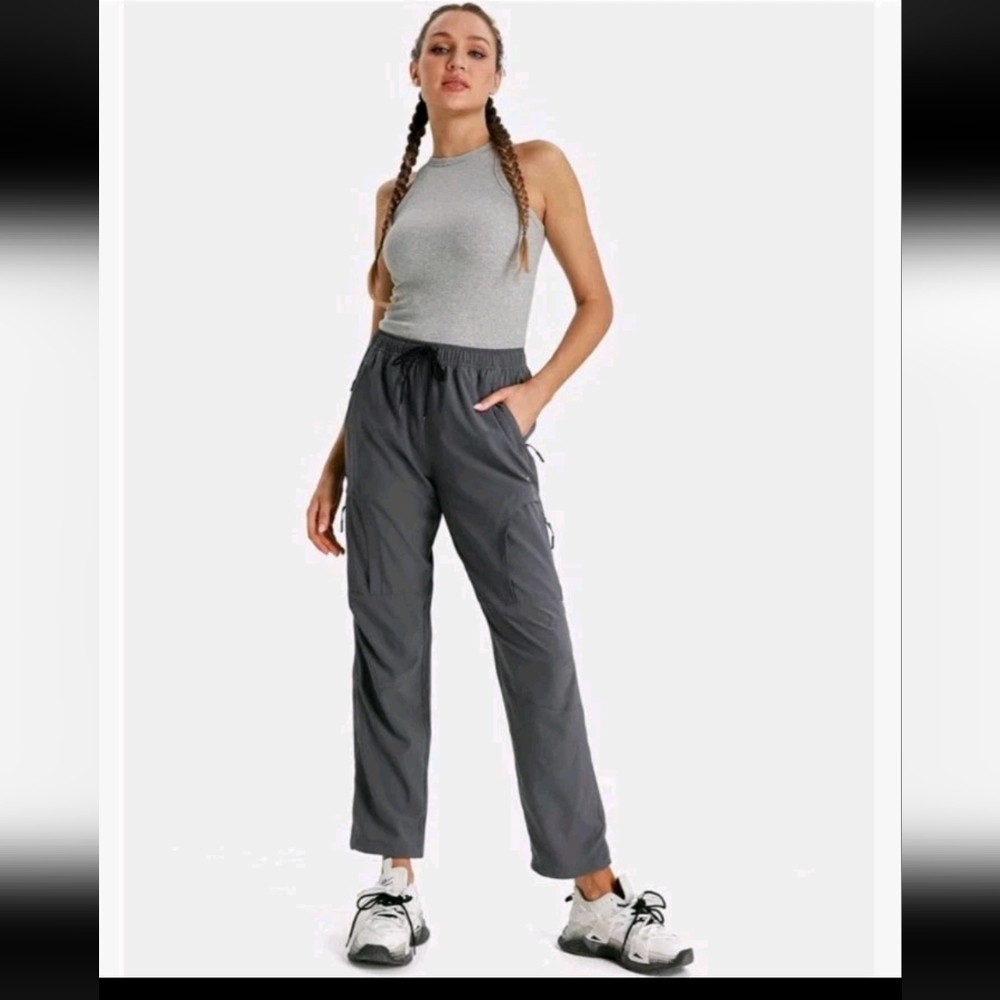 Seamaid Women's Hiking Pants Quick Dry Lightweight Water Resistant Cargo